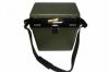 Overlander Green Carribox Compact Seat & plastic carry case/flight box